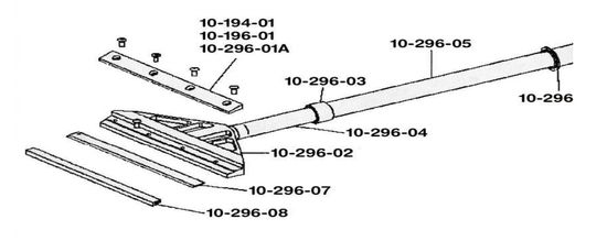 Blade Retaining Plate With 3 Screws for 10-194