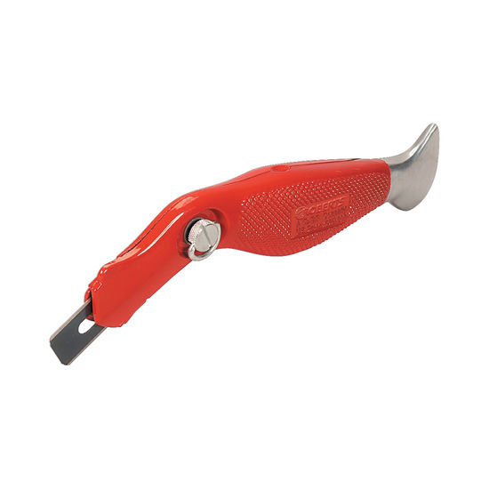 Cut and Jam Carpet Knife with 3 Replacement Blades