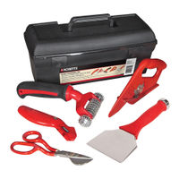 Roberts Kit d'installation de tapis économique avec 5 outils clés avec  boîte à outils en plastique (10-751)
