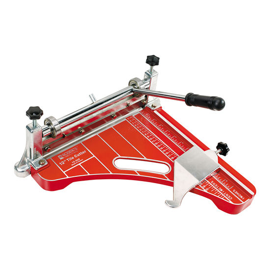 Pro Grade Vinyl Tile Cutter 12" up to 1/8" Thickness