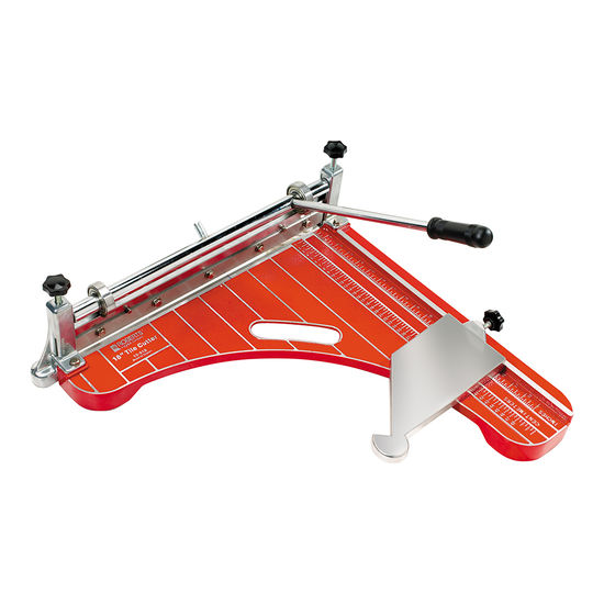 Pro Grade Vinyl Tile Cutter 18" up to 1/8" Thickness