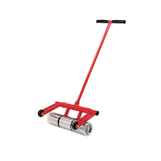Heavy Duty Floor Roller 75 lbs 15 3/8" With Removable Handle 30"