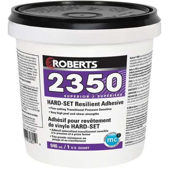HARD-SET Resilient Flooring Adhesive 946 mL