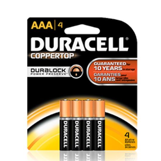 Duracell Batterie AAA 4/unités