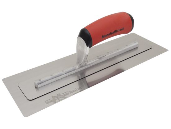 Finishing Trowel PermaFlex Stainless Steel 4-3/8" x 12" with DuraSoft Handle