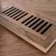 Matchable Flush Vent Belvedere Champagne Hickory 4" x 10"