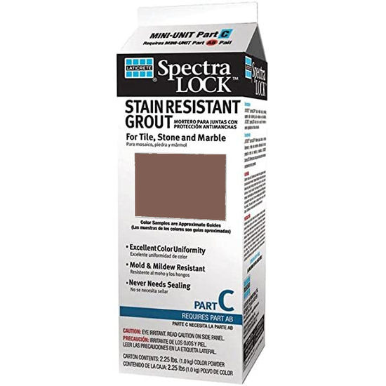 Spectralock Pro Premium Grout Part C Colored Powder #46 Quarry Red 2 lb