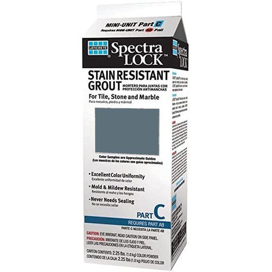 Spectralock Pro Premium Grout Part C Colored Powder #53 Twilight Blue 2 lb