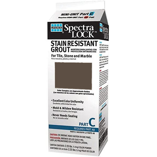 Spectralock Pro Premium Grout Part C Colored Powder #59 Espresso 2 lb