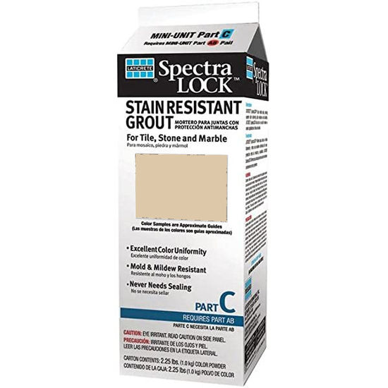 Spectralock Pro Premium Grout Part C Colored Powder #81 Butter Cream 2 lb