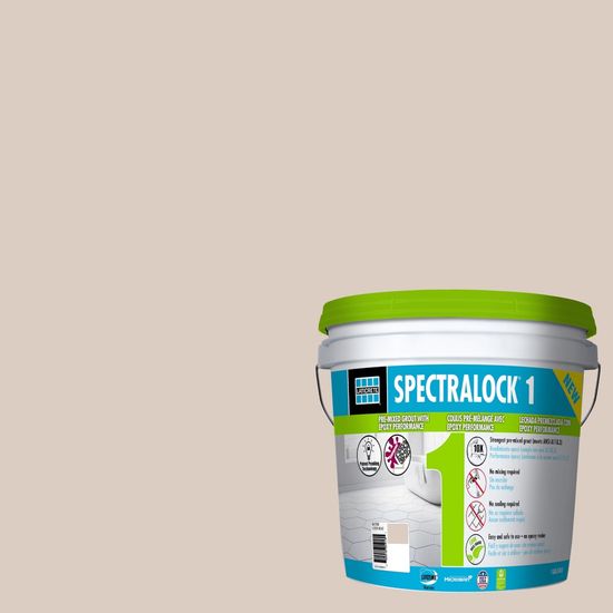 Spectralock One Pre-mixed grout #17 Marble Beige 1 gal