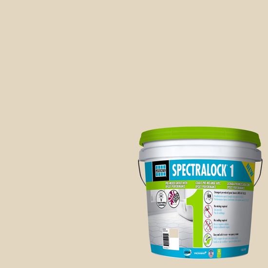 Spectralock One Pre-mixed grout #39 Mushroom 1 gal
