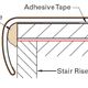 Vinyl Varia Alternation Stair nose VersaEdge 92-1/2"