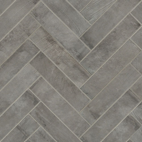 Italbec - Floor Tiles Deco Style Charcoal Glossy 2