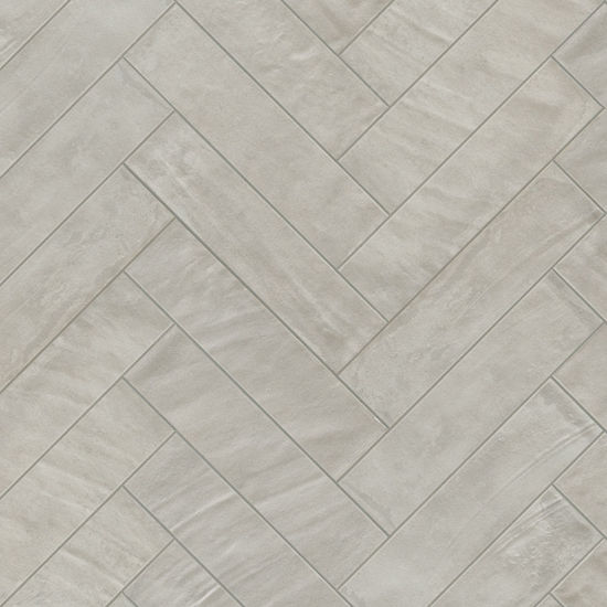 Floor Tiles Deco Style Grey Natural 2" x 8"