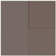 Wall Tiles Lins Brown Matte 8" x 8"
