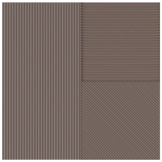 Wall Tiles Lins Brown Matte 8" x 8"