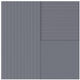 Wall Tiles Lins Grey Matte 8" x 8"
