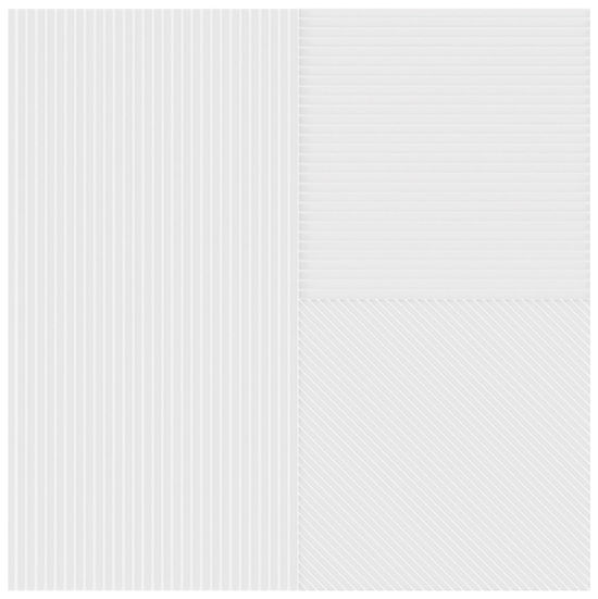 Wall Tiles Lins White Matte 8" x 8"