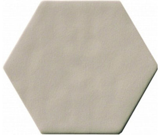 Floor Tiles New Panal Hexagone Cream Matte 6" x 7"