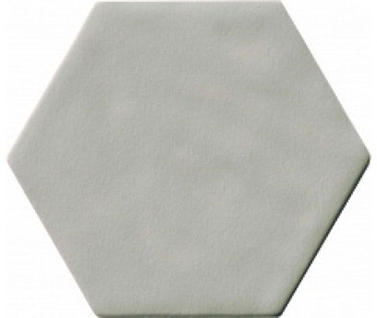 Tuiles plancher New Panal Hexagone Orage Mat 6" x 7"