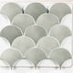 Wall Tiles Squama Mist Glossy 3" x 5"
