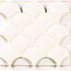 Wall Tiles Squama Rice Glossy 3" x 5"