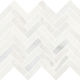 Mosaic Vera Vena White Onyx Polished 1" x 3"