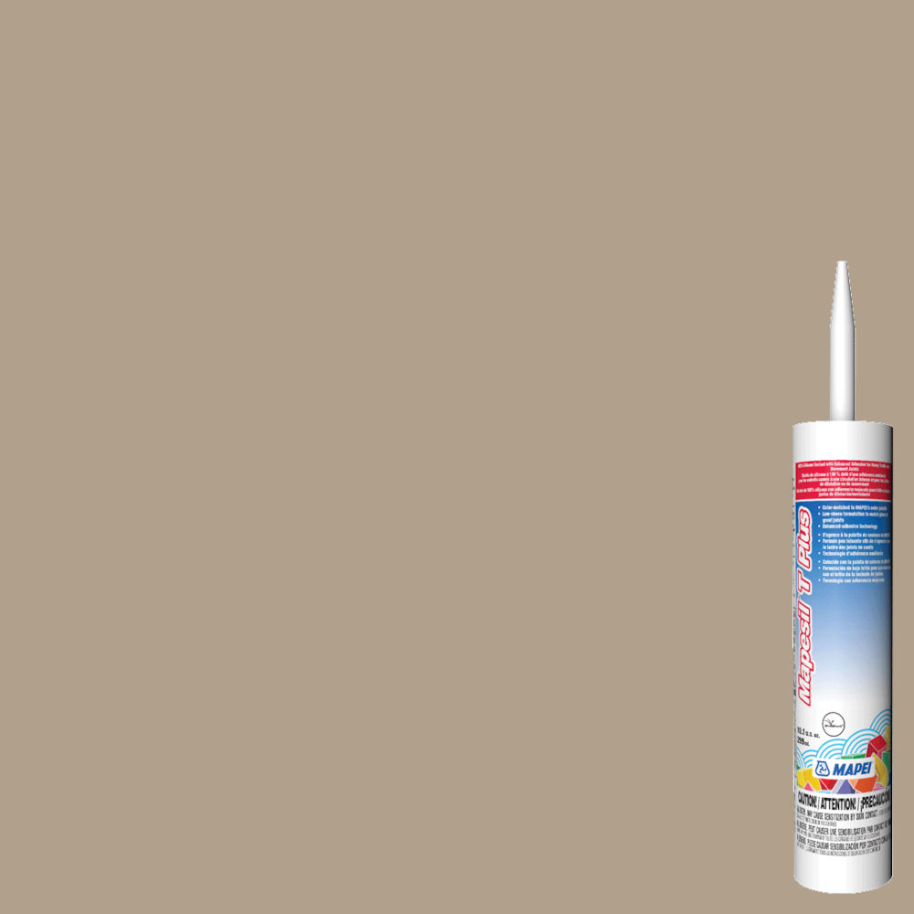 Mapei Mapesil T Plus Scellant silicone 35 Brun Navajo 299 ml