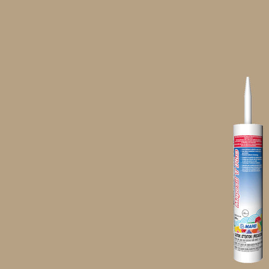 Mapesil T Plus Silicone Sealant - #44 Pale Umber - 299 ml