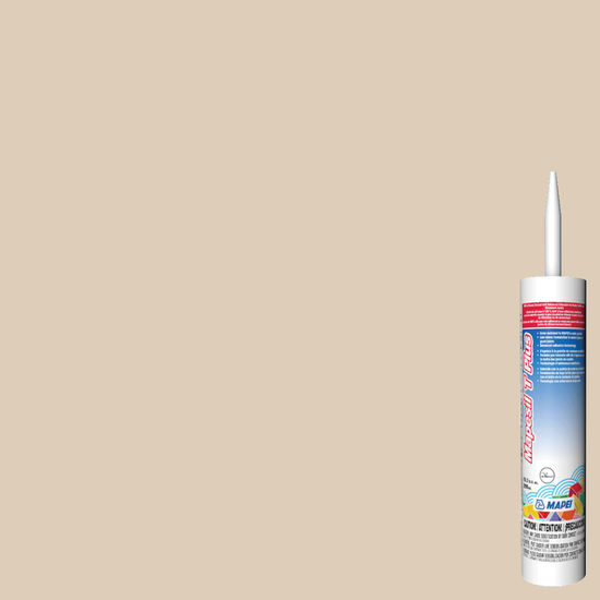 Mapesil T Plus Silicone Sealant - #49 Light Almond - 299 ml