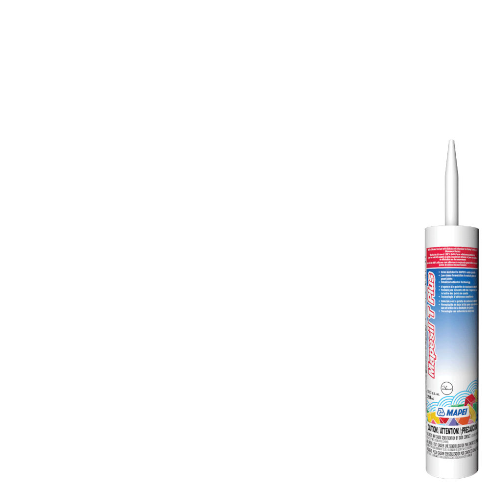 Mapei Mapesil T Plus Silicone Sealant - #117 Pure White - 299 ml ...