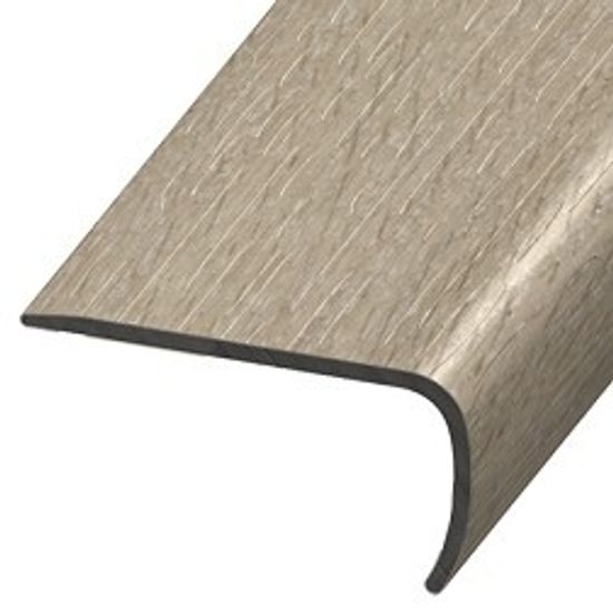 Stair Nose VersaEdge Standard PVC #107281 Washed Grey Ash - 1" (25.4 mm) x 2" x 94"