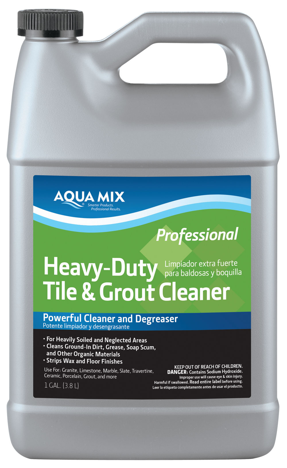Aqua Mix Tile & Grout Cleaner Heavy­Duty 1 gal (C010383) FloorBox