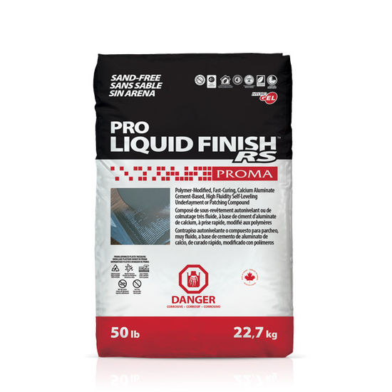 Self Leveling Underlayment Pro Liquid Finish RS 50 lb