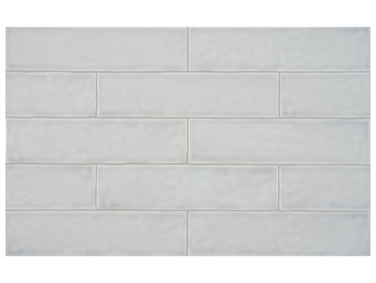 Wall Tile Teramoda Silver Glossy 3" x 12"