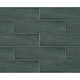 Céramique murale Teramoda Emerald Lustré 3" x 12"