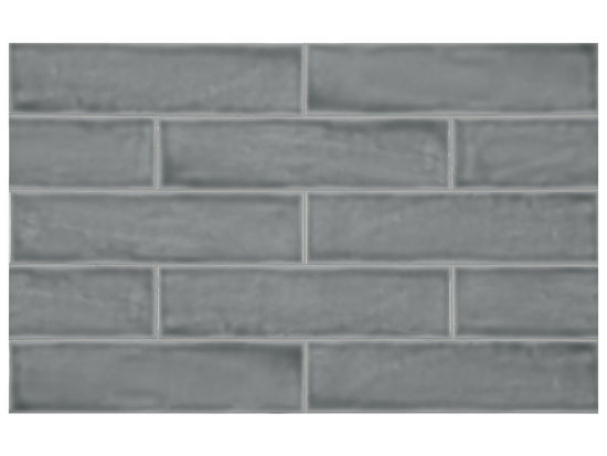 Wall Tile Teramoda Charcoal Glossy 3" x 12"