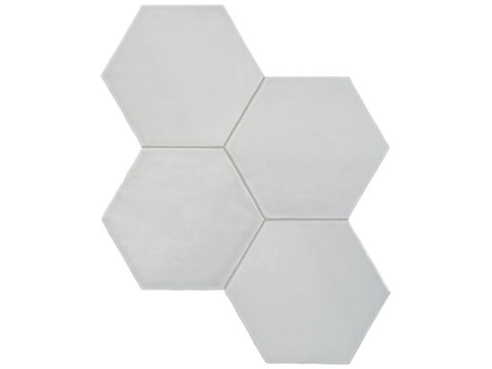 Wall Tile Teramoda Silver Glossy 6" x 6-3/4"