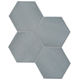 Wall Tile Teramoda Sterling Glossy 6" x 6-3/4"