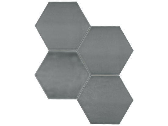 Wall Tile Teramoda Charcoal Glossy 6" x 6-3/4"