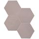 Wall Tile Teramoda Petal Glossy 6" x 6-3/4"
