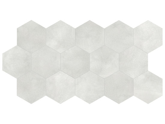 Floor Tile Tapestri Grey Denim Blend Matte 8-1/2" x 9-3/4"