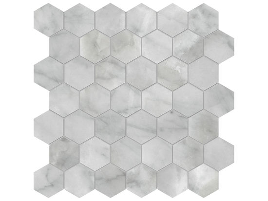 Mosaic Tile Plata Onyx Crystallo Polished 12" x 12"