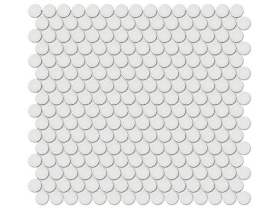 Mosaic Tile Soho Halo Grey Matte 11" x 12"
