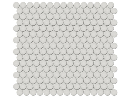 Mosaic Tile Soho Halo Grey Matte 11" x 12"