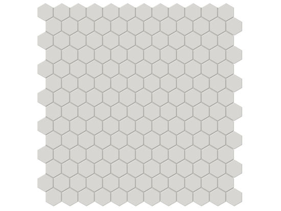 Mosaic Tile Soho Halo Grey Matte 12" x 12"