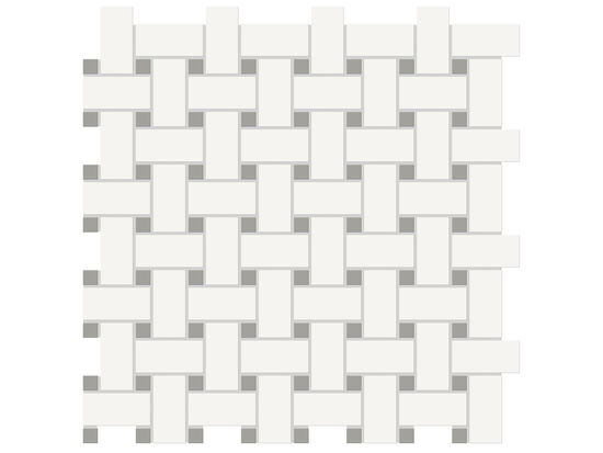 Mosaic Tile Soho Cement Chic Matte 12" x 12"