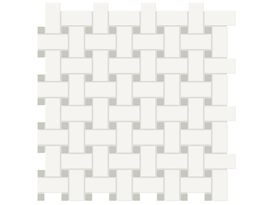 Mosaic Tile Soho Soft Sage Matte 12" x 12"