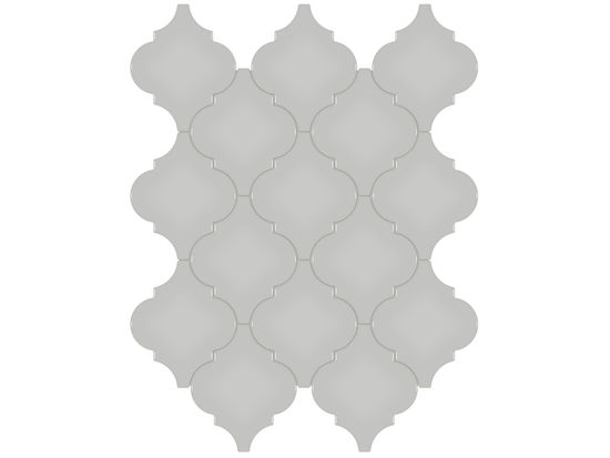 Mosaic Tile Soho Loft Grey Glossy 10" x 13"